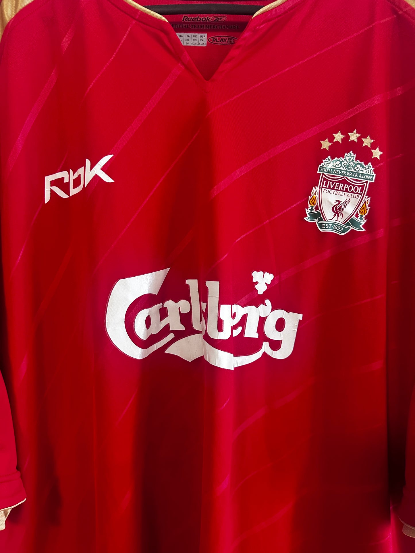 Liverpool 2005/06 Home #8 Gerrard XXL