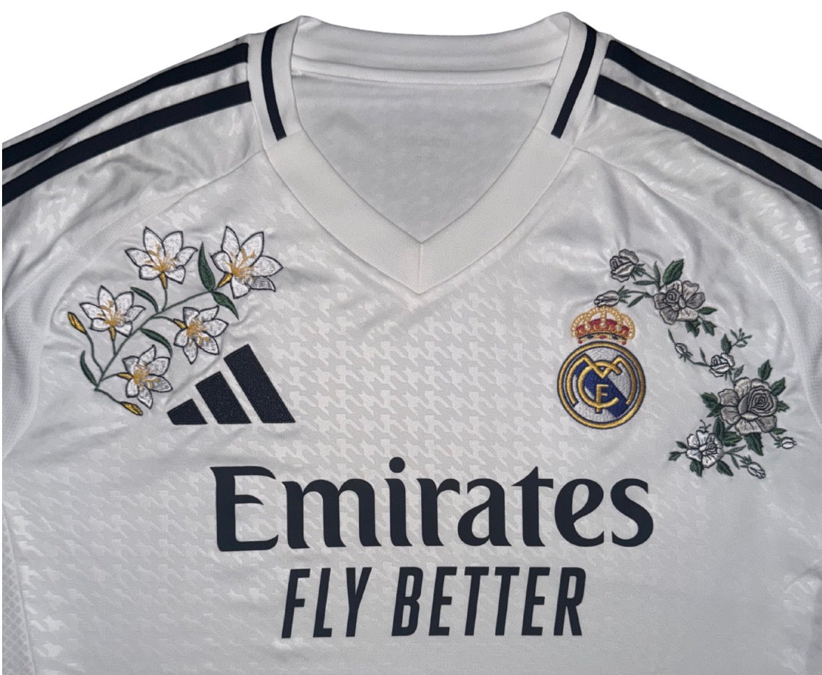Real Madrid 24/25 Home XL (Floral Embroidery)