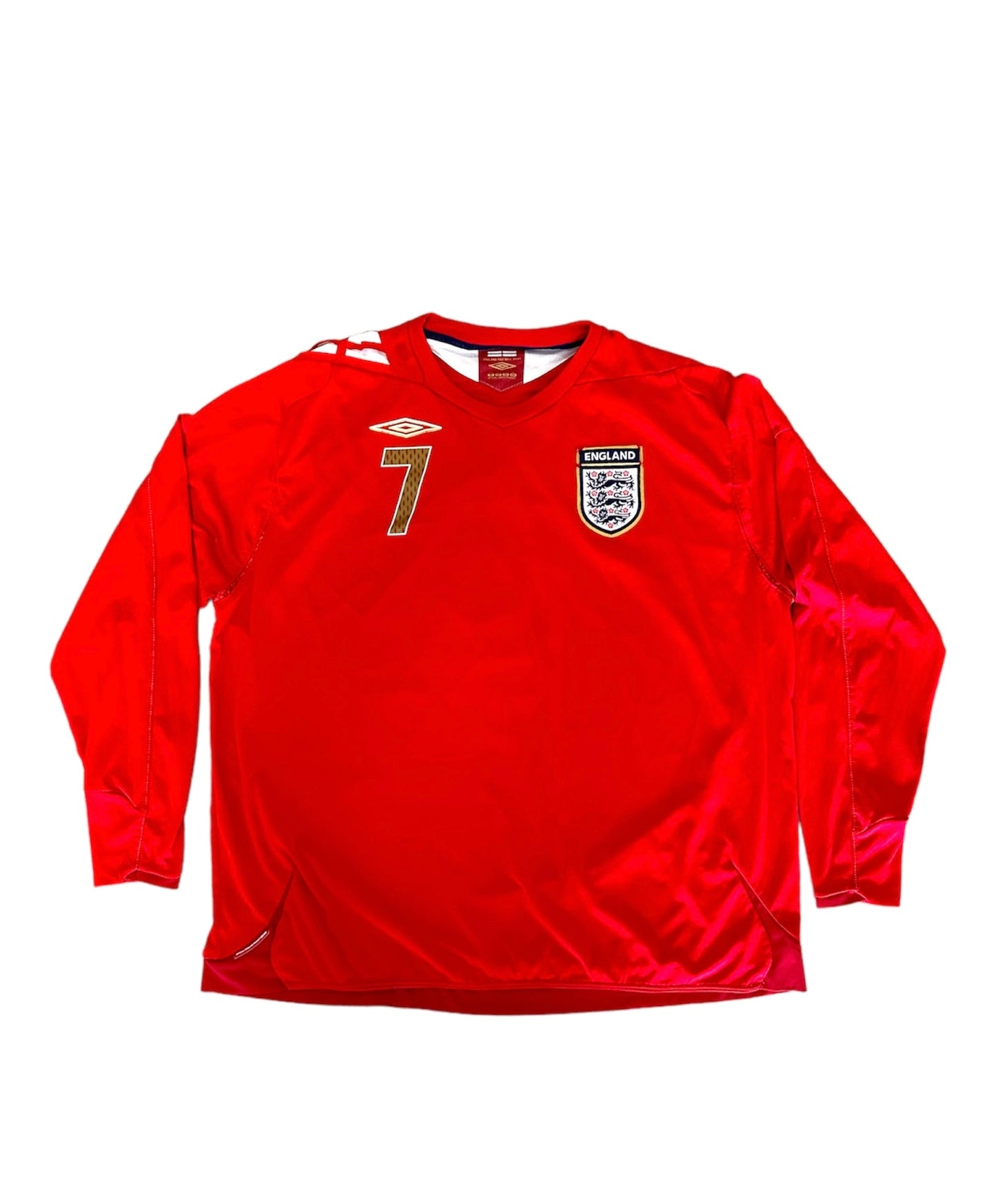 ENGLAND 2006 AWAY SHIRT (Beckham #7) (XXL)
