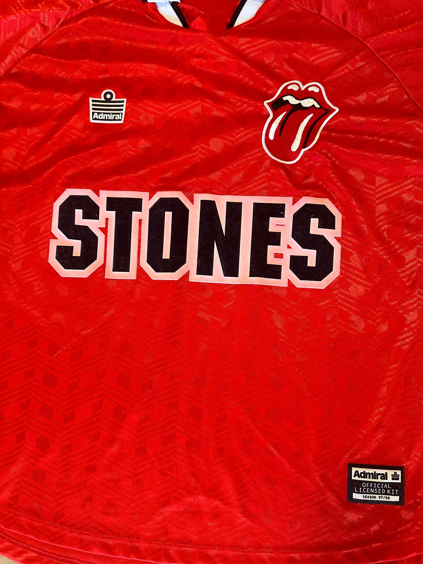 Rolling Stones 1997/98 Admiral Jersey XL