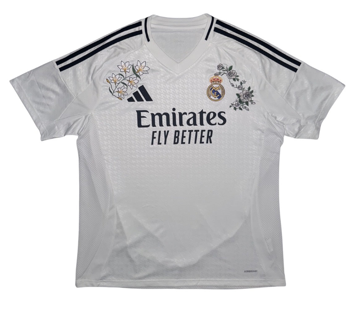 Real Madrid 24/25 Home XL (Floral Embroidery)