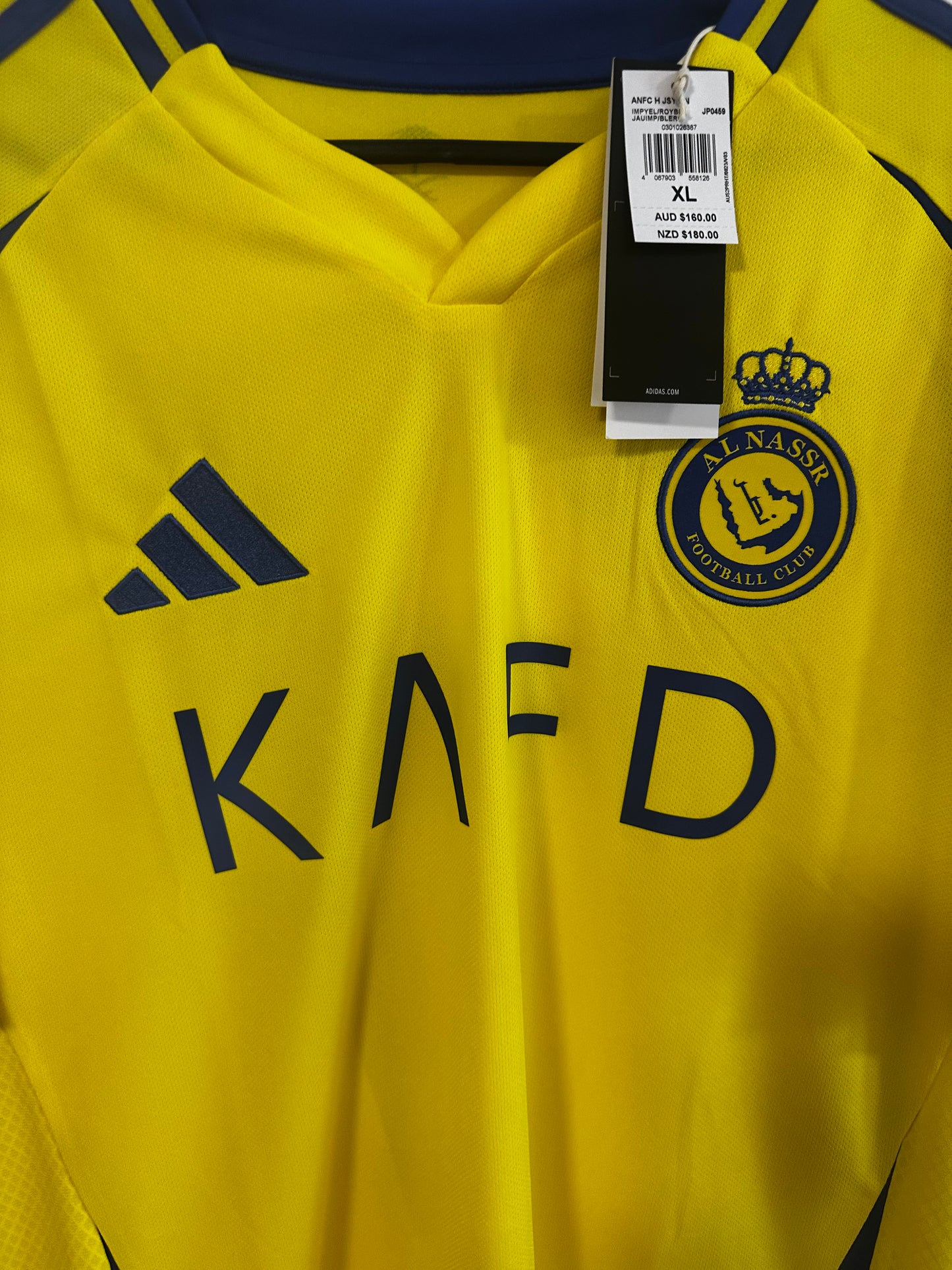 AL Nassr 2024/25 Home #7 Ronaldo XL *BNWT*