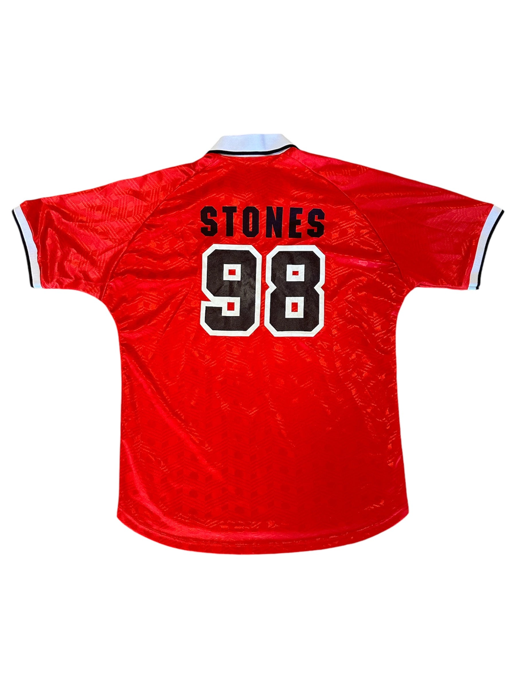 Rolling Stones アメリカンフットボールシャツ 98 VINTAGE Rolling Stones Jersey Shirt Mens Large Black Mesh