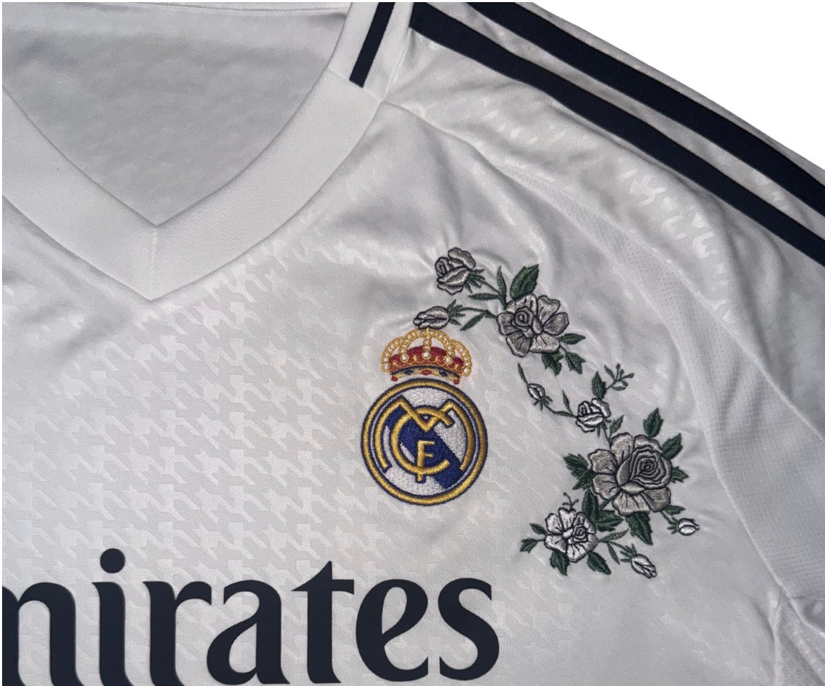 Real Madrid 24/25 Home XL (Floral Embroidery)