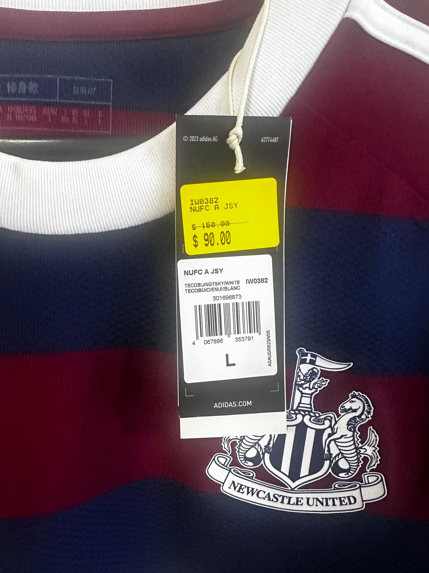 Newcastle United 2024/25 Away Large *BNWT*