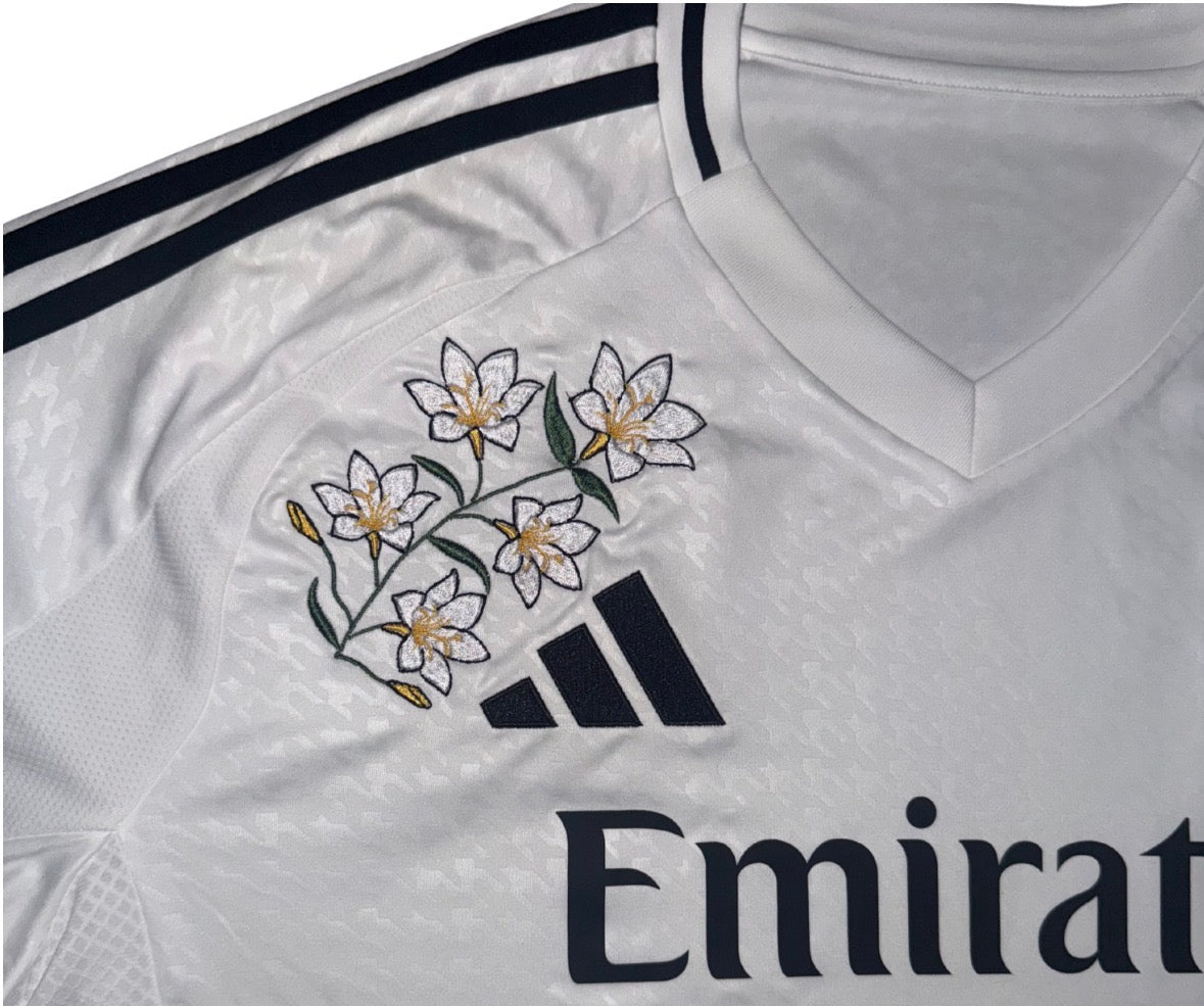 Real Madrid 24/25 Home XL (Floral Embroidery)