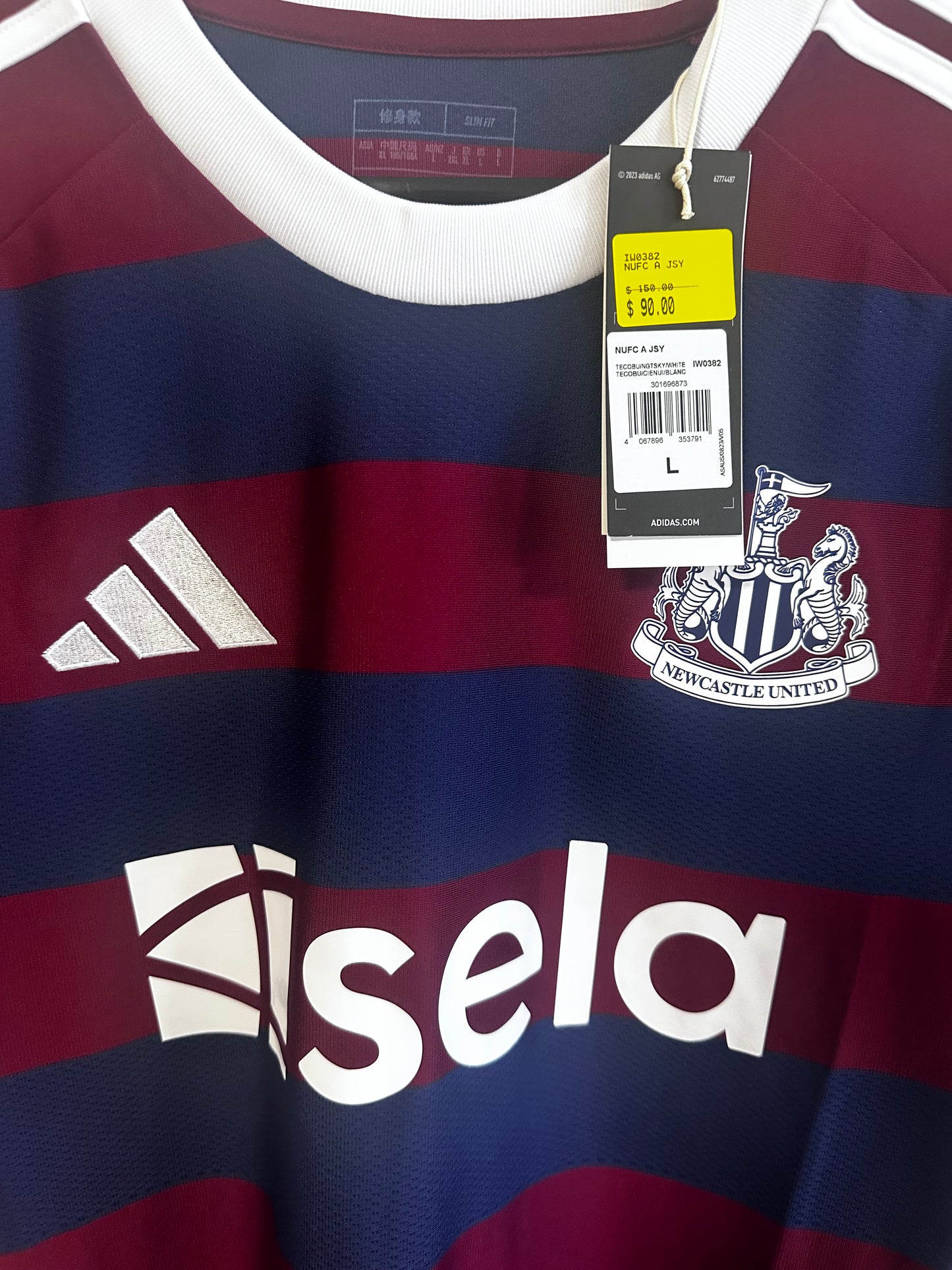 Newcastle United 2024/25 Away Large *BNWT*